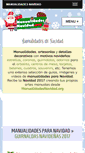 Mobile Screenshot of manualidadesnavidad.org